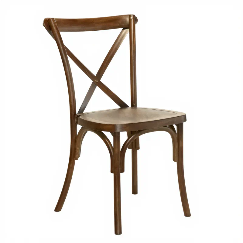Crossback Stuhl braun mieten